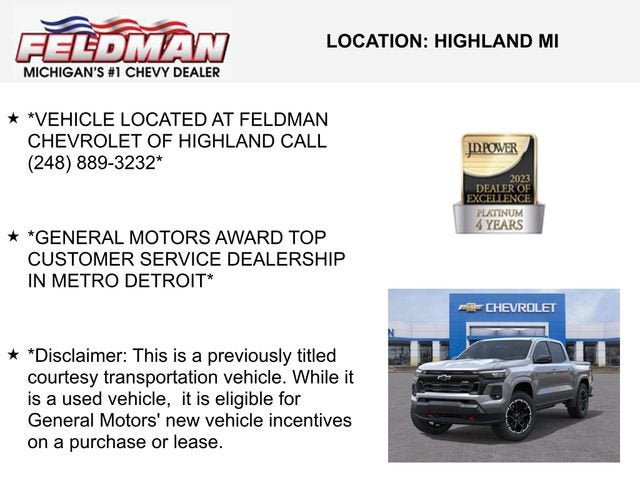 2026 Chevrolet Colorado Z71