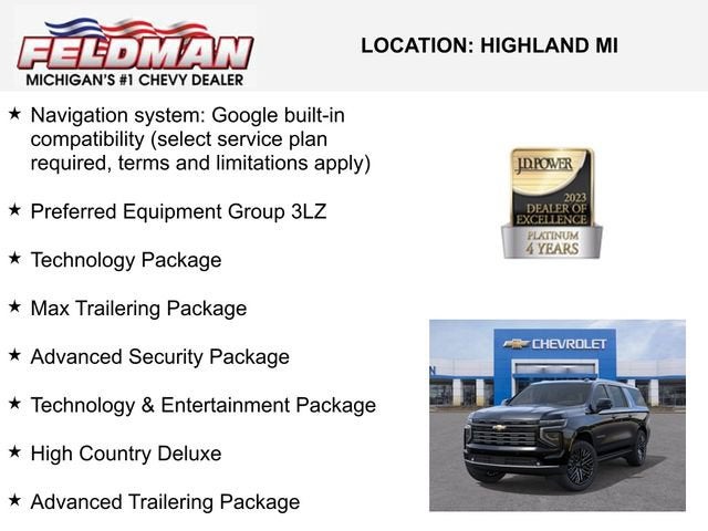 2026 Chevrolet Suburban High Country