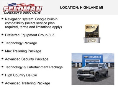 2026 Chevrolet Suburban High Country