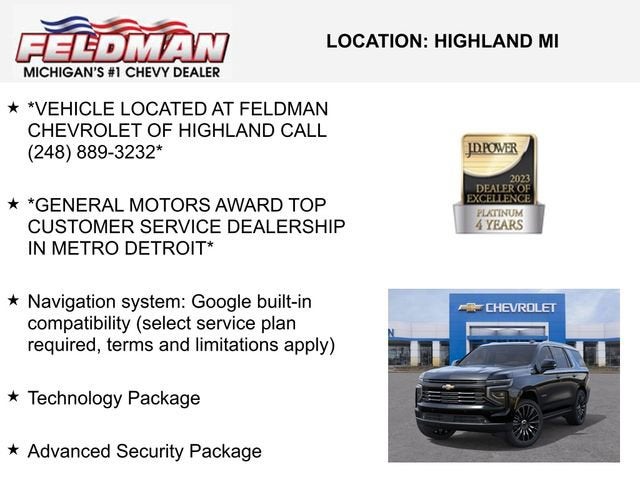 2026 Chevrolet Tahoe High Country