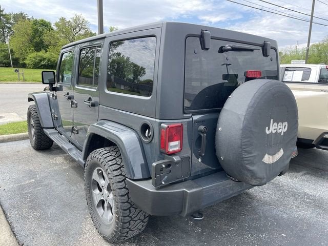 2017 Jeep Wrangler Unlimited Sahara 4x4
