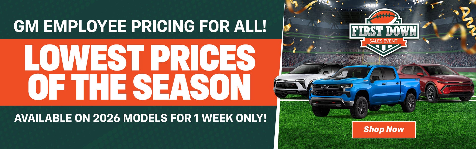 Lowest Prices of the Season