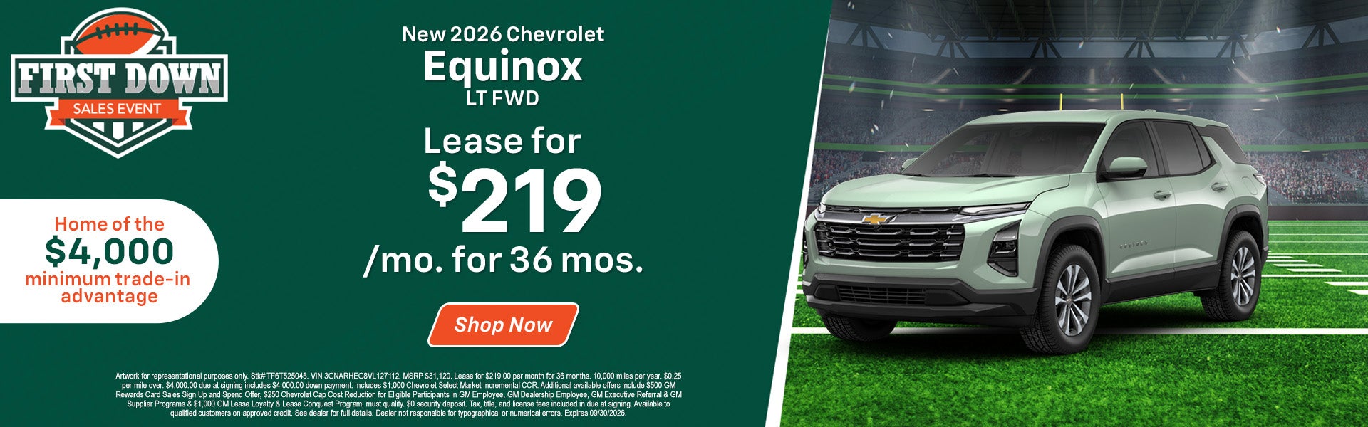 Equinox LT FWD