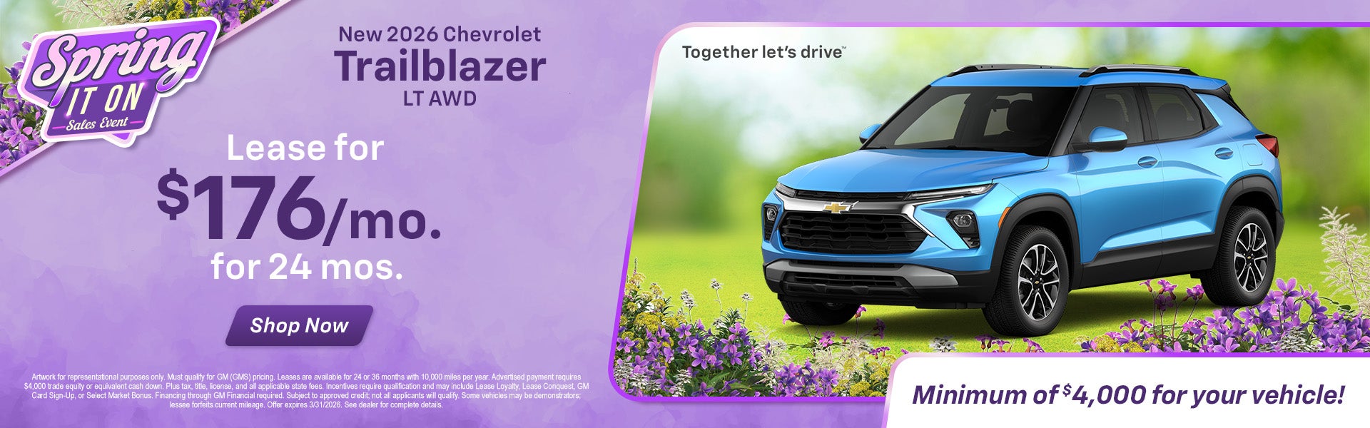 2026 Chevrolet Trailblazer LT