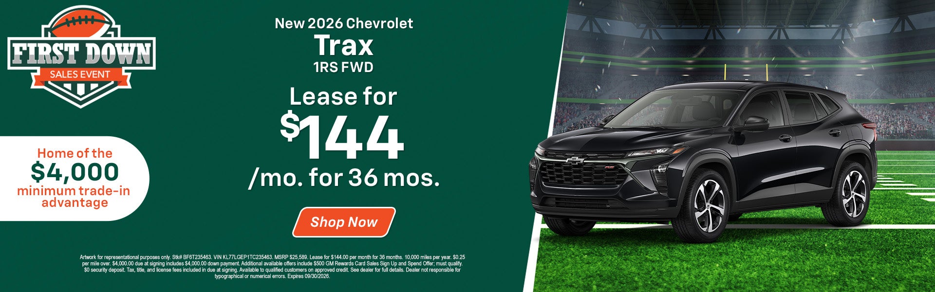 Trax 1RS FWD