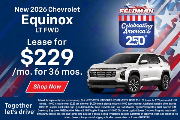 Chevy Equinox lease deal