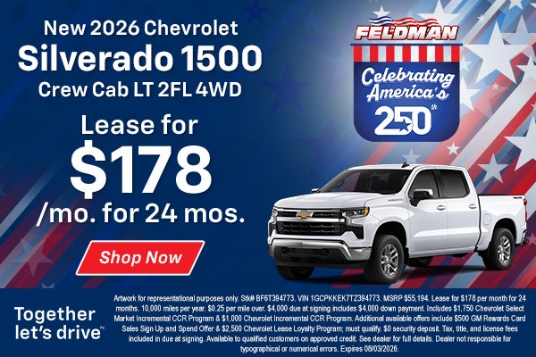 Chevy Silverado lease deal