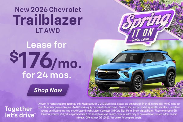 2026 Chevrolet Trailblazer LT
