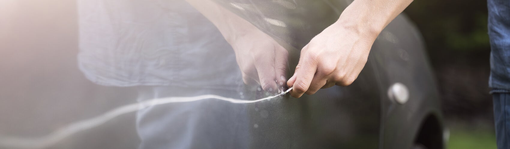 What to do if your car gets keyed?